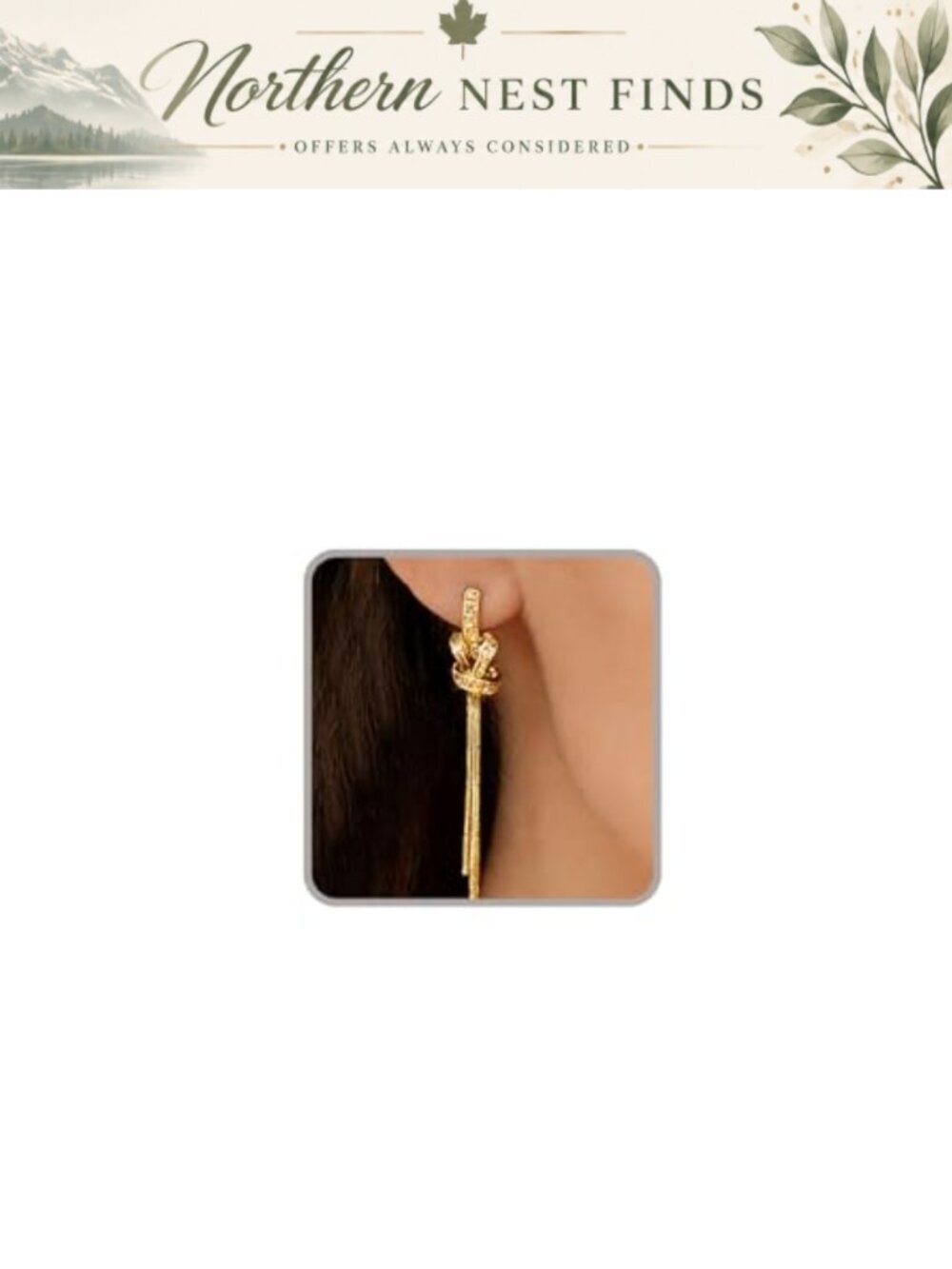 Long Gold Dangle Earrings for Women Rhinestone Tassel Earrings